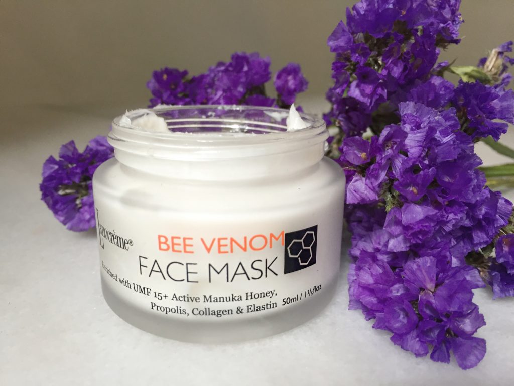 lanocreme bee venom face mask