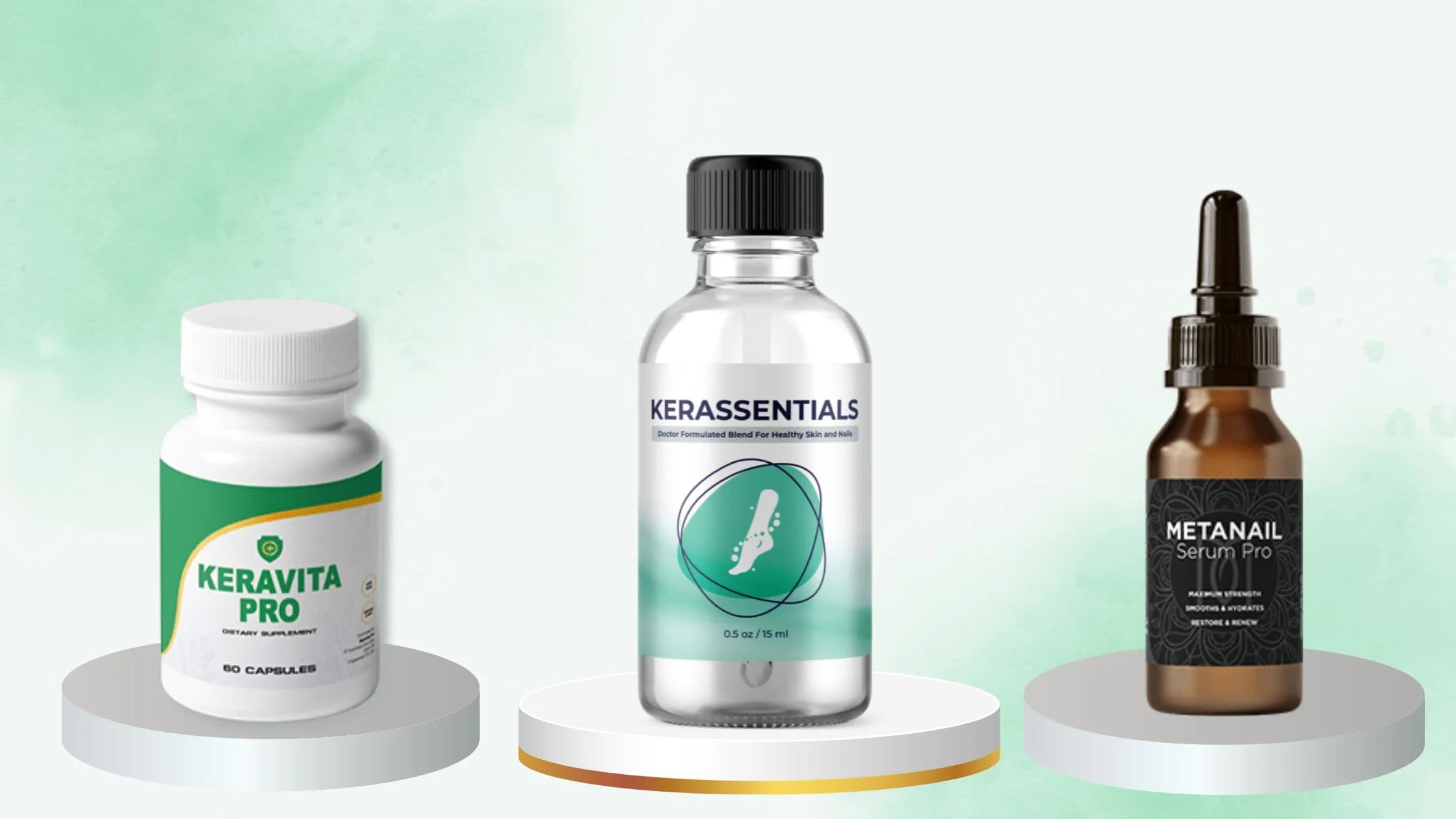 Kerassentials vs Keravita Pro vs Metanail