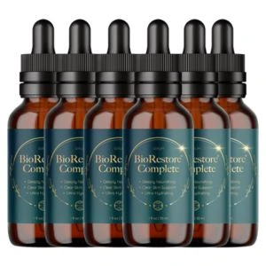 6 bottles of Biorestore complete