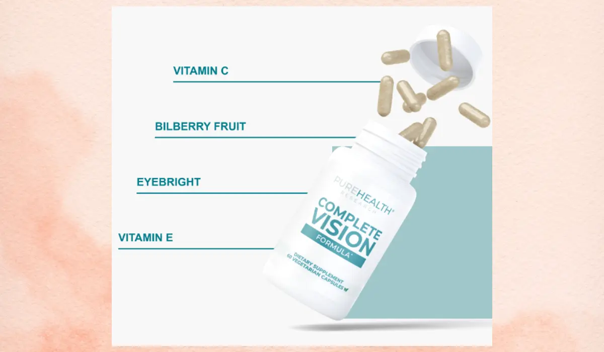 Complete Vision Formula ingredients