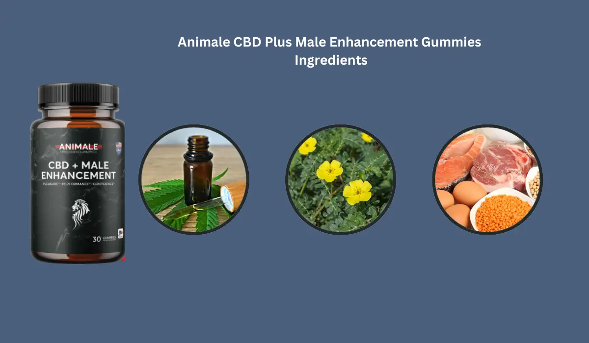 Animale CBD Plus Male Enhancement Gummies Ingredients