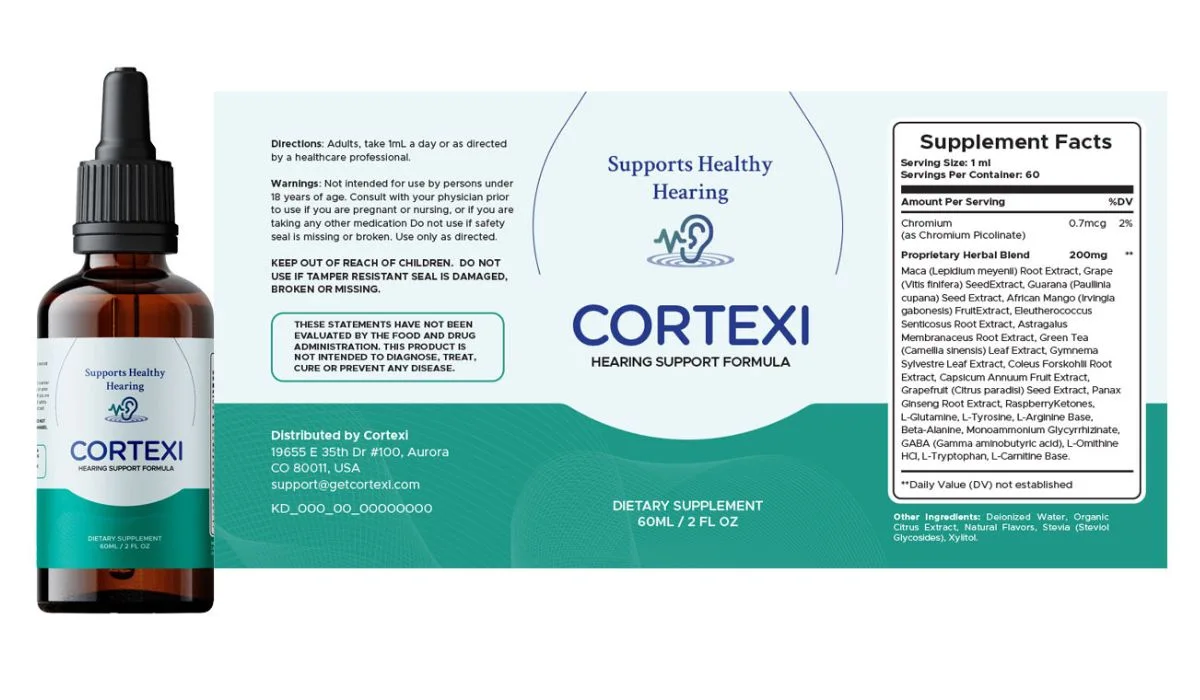 Cortexi Supplement Facts