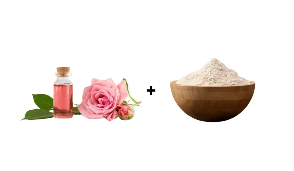 Gram Flour And Rose Water 