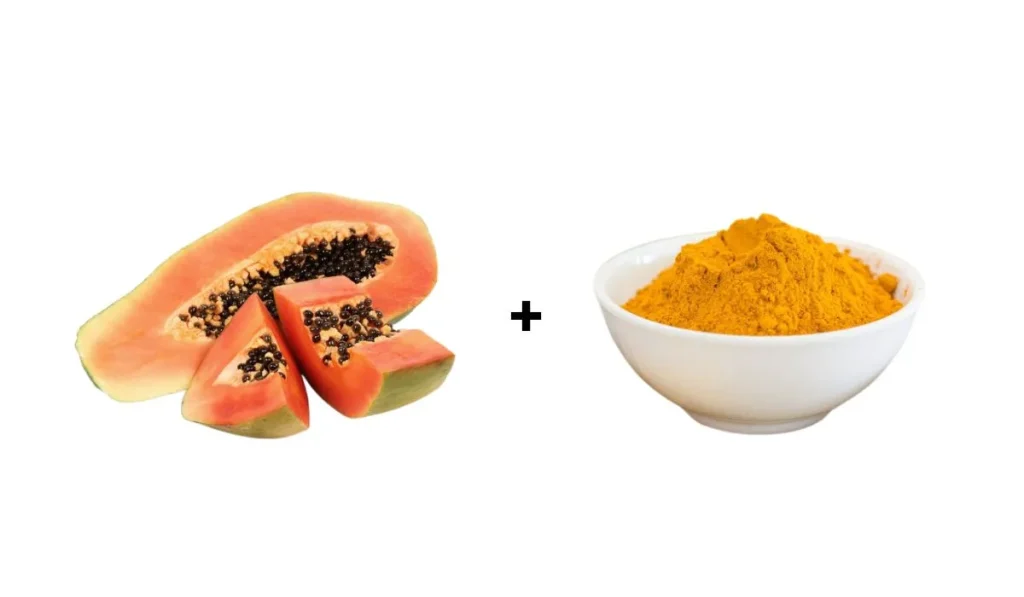 Papaya And Turmeric 