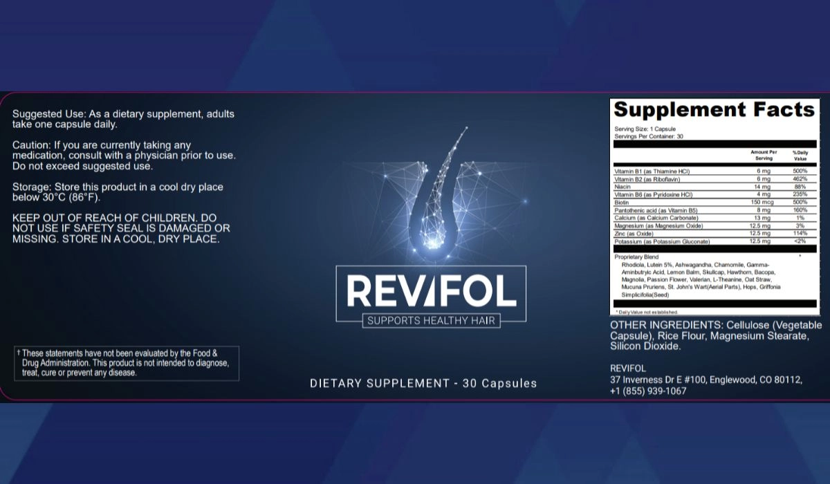 Revifol Supplement Facts