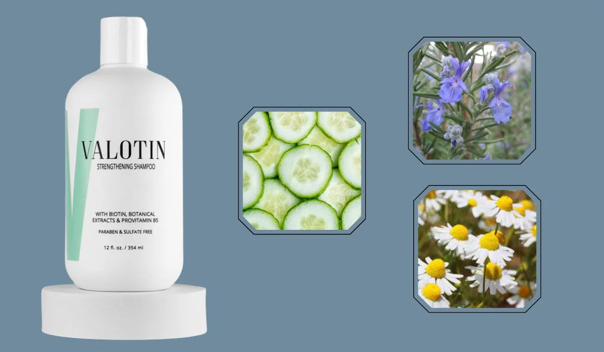 Valotin hair-strengthening shampoo ingredients