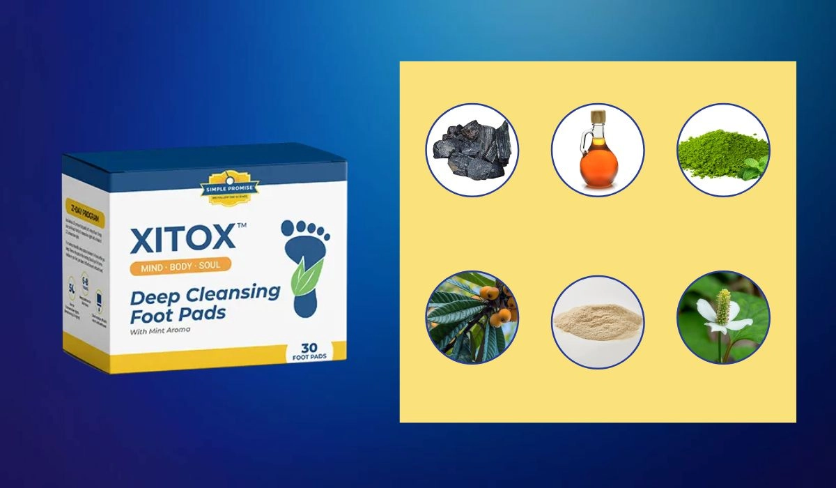 Xitox Foot Pads Ingredients